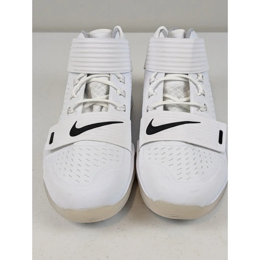 Nike Force Savage Turf Mid Pro Football White/Black AQ8130-100 Men's Size 11.5